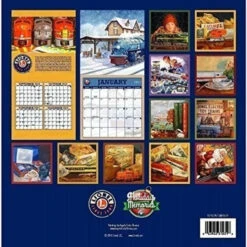 Lionel 931031 2017 Angela Trotta Thomas Lionel Calendar -Vallejo Sales Store lnl931031 lionel wall calendar 778403088 38512.1609771103