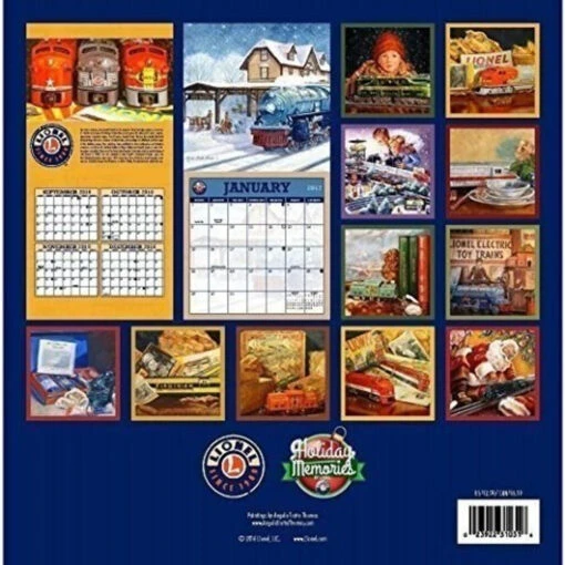 Lionel 931031 2017 Angela Trotta Thomas Lionel Calendar -Vallejo Sales Store lnl931031 lionel wall calendar 778403088 38512.1609771103